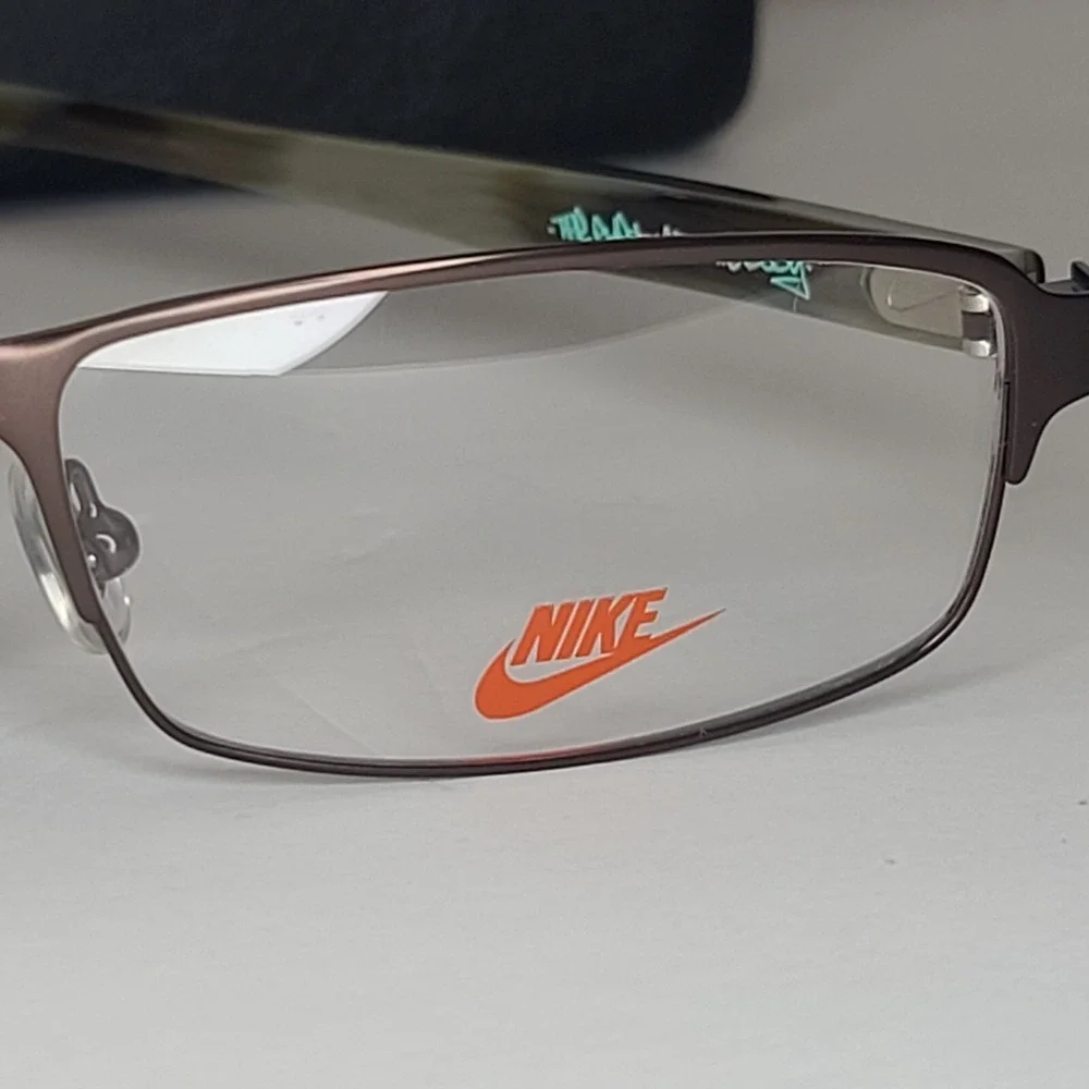 Nike Glassea Frame New 8011 241.‎ Factory Blank Lens. Nire Air. W/Case. Tortoise
